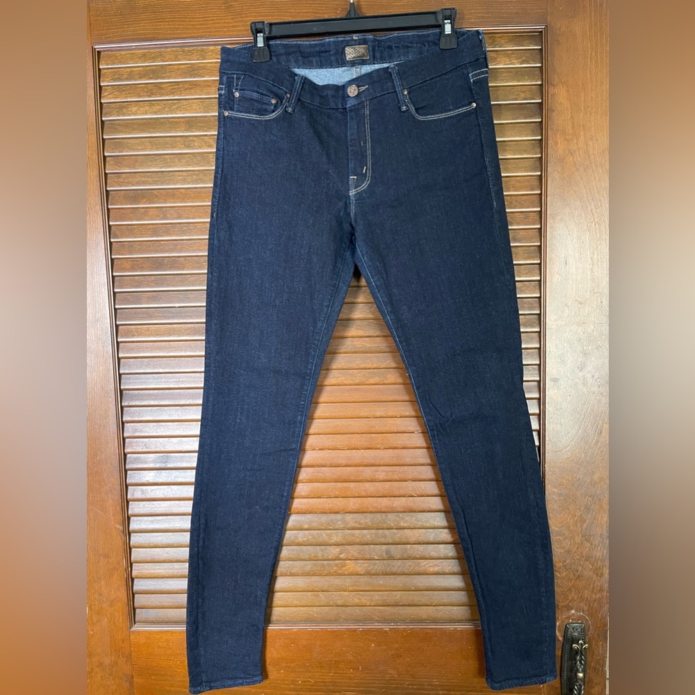 MOTHER Women's Skinny Jeans - Dark Blue